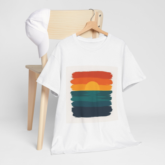 Abstract Horizon Tee Abstract Horizon Tee