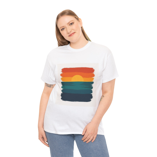 Abstract Horizon Tee Abstract Horizon Tee